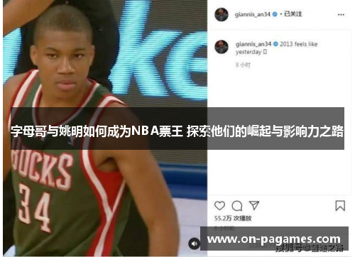 字母哥与姚明如何成为NBA票王 探索他们的崛起与影响力之路